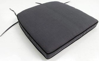 Living Outdoor - Barry Seat Cushion for  Garden Chair - Dark Grey (10243339)
