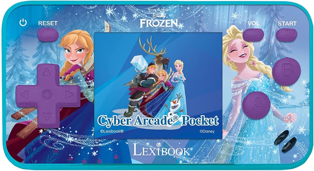 Lexibook - Disney Frost - Håndholdt Konsol Cyber Arcade® Pocket