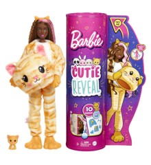 Barbie - Cutie Reveal Dukke - Kitten