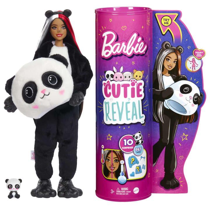 Barbie - Cutie Reveal Doll - Panda (HHG22)