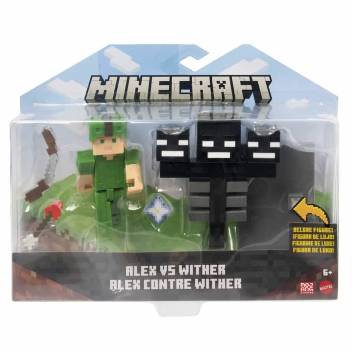 Minecraft - Alex Vs Wither Figures (HDV38)