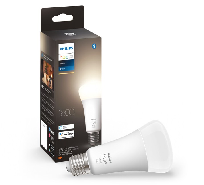 Philips Hue - Vit E27 15,5W/1600lm