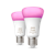 Philips Hue - Färg A60 E27 1100 Lumen - 2-pack Vit & Färg Ambiance thumbnail-3