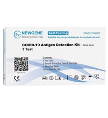 Newgene - Covid-19 SARS-CoV-2 Antigen Hurtigtest til Privatbrug/Selvtest