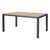 Cinas - Mood Extreme Garden Table 167,5 x 100 cm - Teak Wood/Black (2560022) thumbnail-1