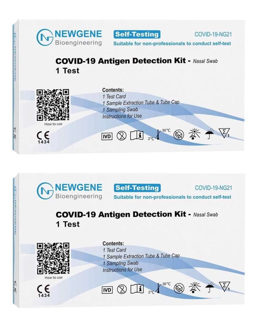 Kit detection antigen newgene covid-19 bioengineering (Ready Stock)