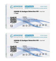 Newgene - 2 x Covid-19 SARS-COV-2 antigen Test Card