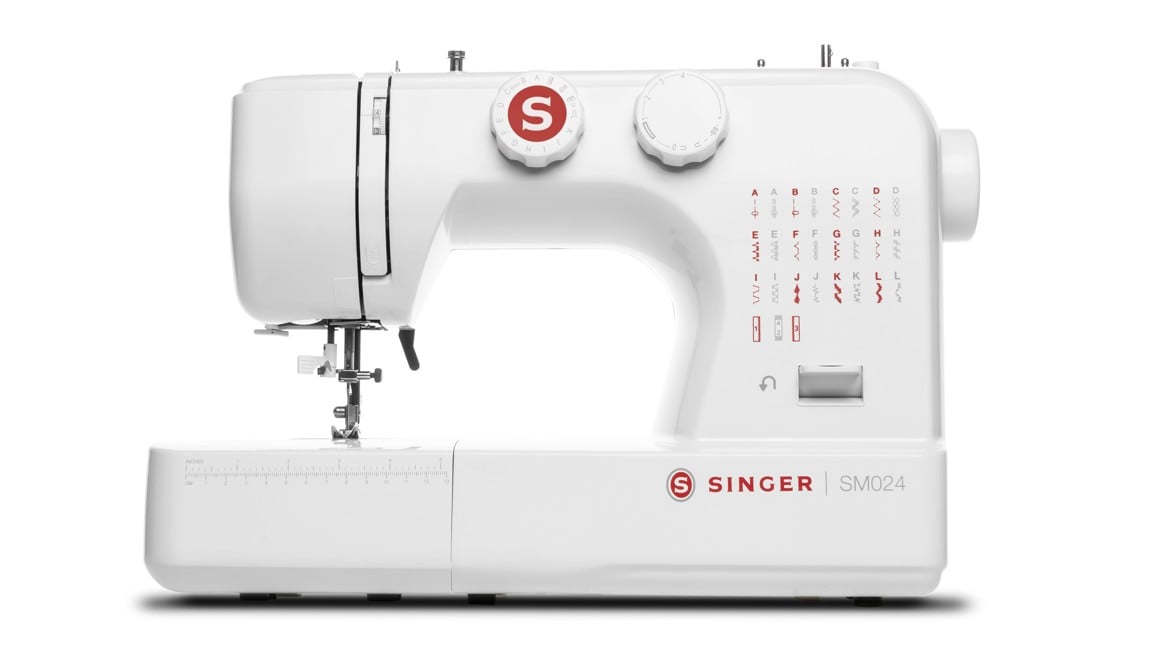 ​Singer SM024 Sewing Maching White & Red