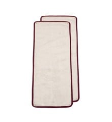Filibabba - Middle layer 2-pack for Changing Pad -  Deeply red (FI-CP006)