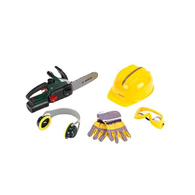 BOSCH  - Chain Sawii + Helmet + Work Gloves (KL8532)