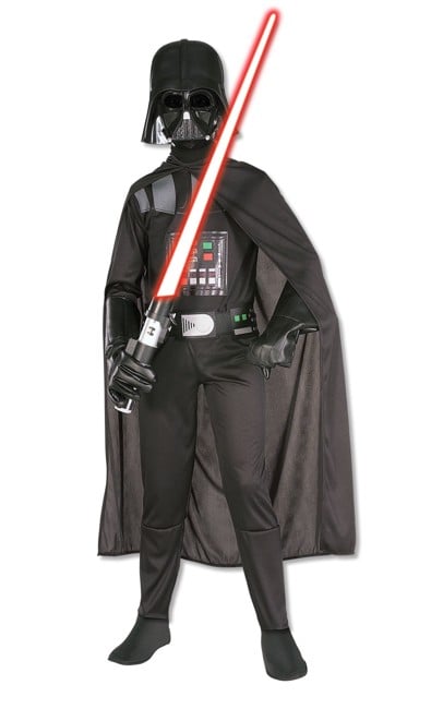 Rubies - Star Wars Kostume - Darth Vader (104 cm)