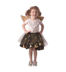 Childrens Costume - Tutu and Wings - Gold (96430)