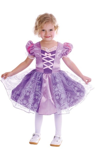 Princess - Kid Costume - Purple (Size 98-104)