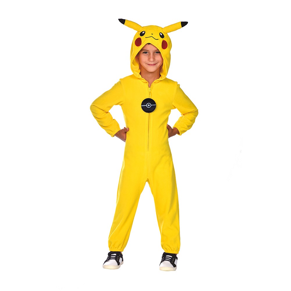 #2 - Pokémon - Børne Kostume - Pikachu (4-6)