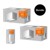 Ledvance - Smart+ - 2x Brick Outdoor Wall Lamp Steel RGBW + Smart Remote - WiFi thumbnail-1