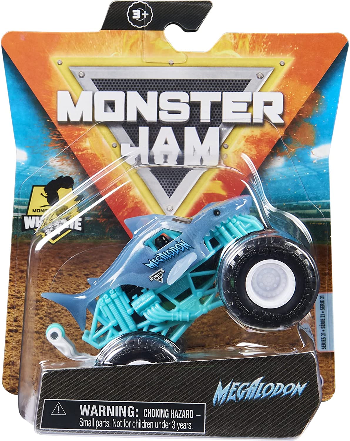 Monster Jam - 1:64 Single Pack - Megalodon (6064083)