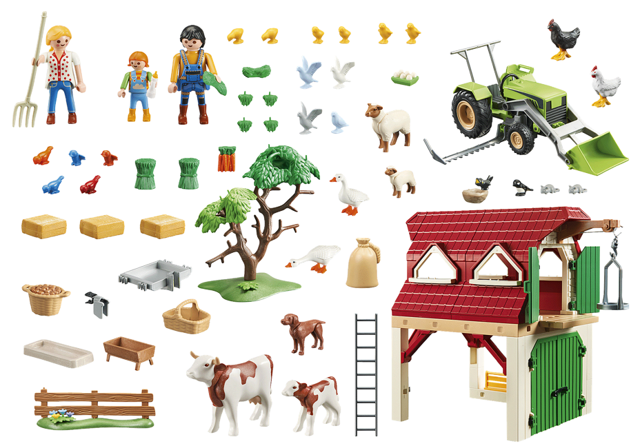 Playmobil - Farm with Small Animals (70887)
