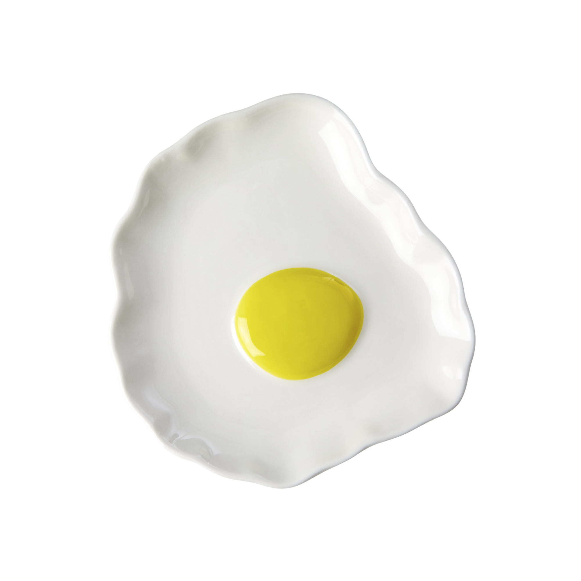 Rice - Ceramic Dish - Fried Egg Shape