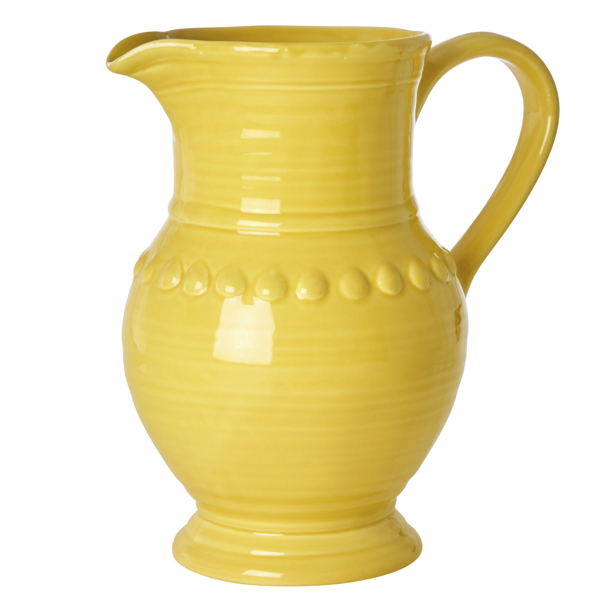 Rice - Ceramic Jug Extra Large - Yellow