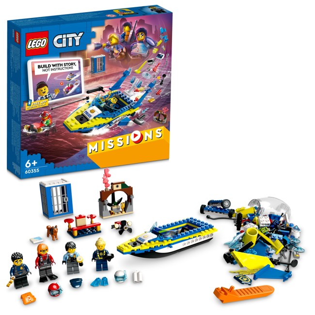 LEGO City - Waterpolitie recherchemissies (60355)