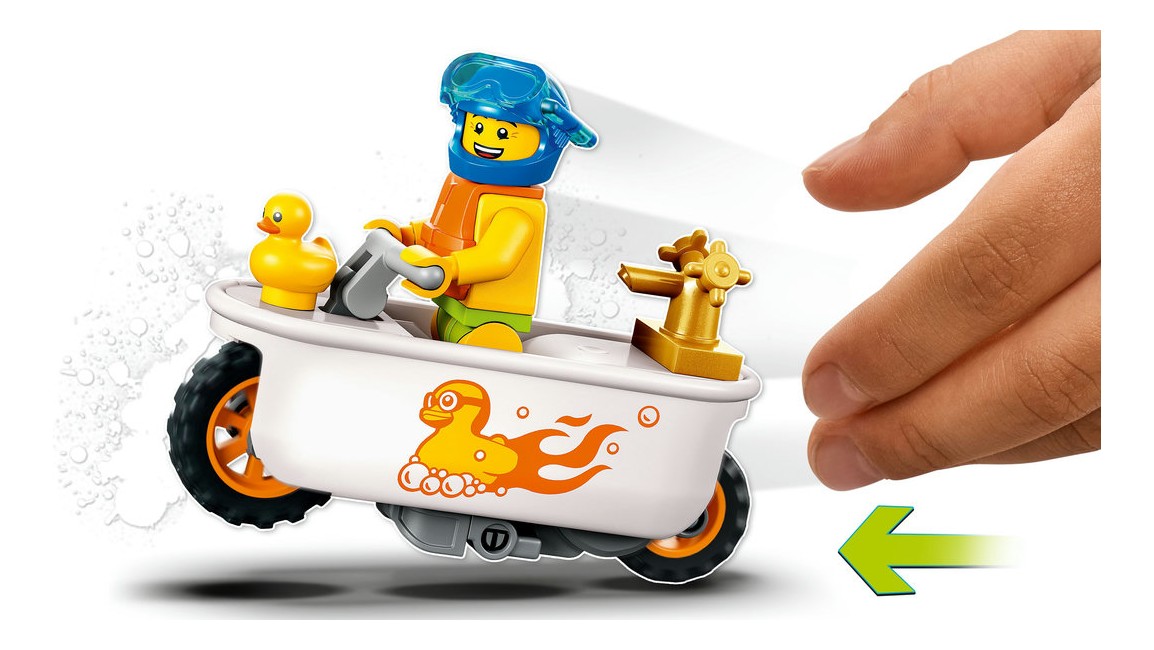 LEGO City - Bathtub Stunt Bike (60333)