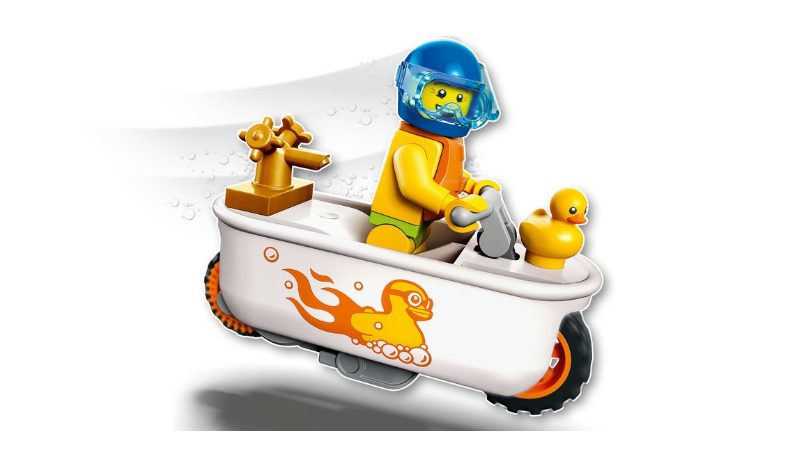 LEGO City - Bathtub Stunt Bike (60333)