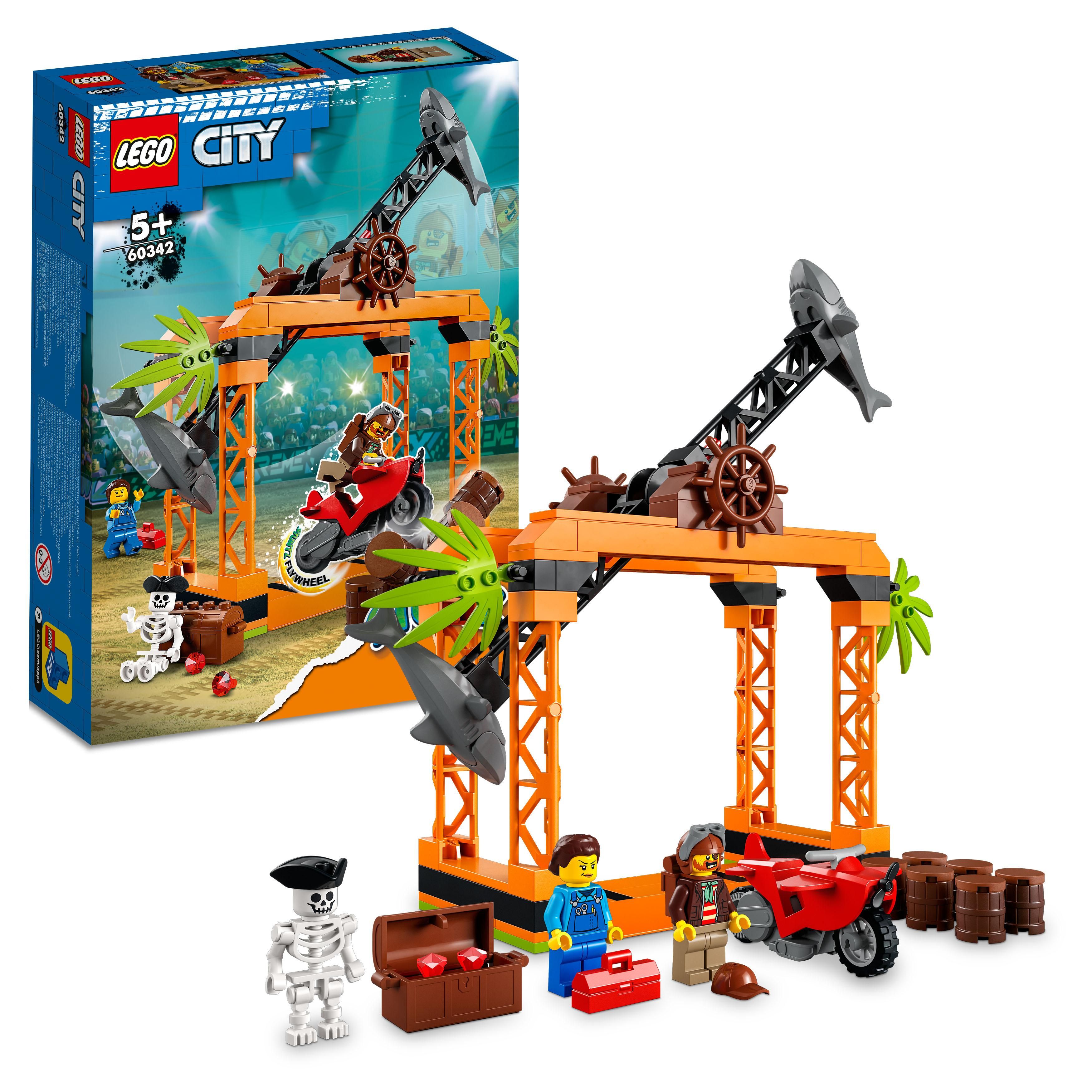 LEGO City - Haiangrep-stuntutfordring (60342) - Leker