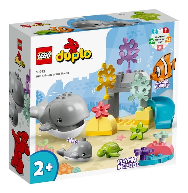 fornærme Seletøj morfin Køb LEGO Duplo - Havets vilde dyr (10972)