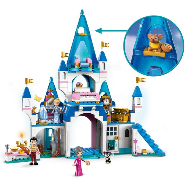 LEGO Disney Princess - Cinderella and Prince Charming's Castle (43206)