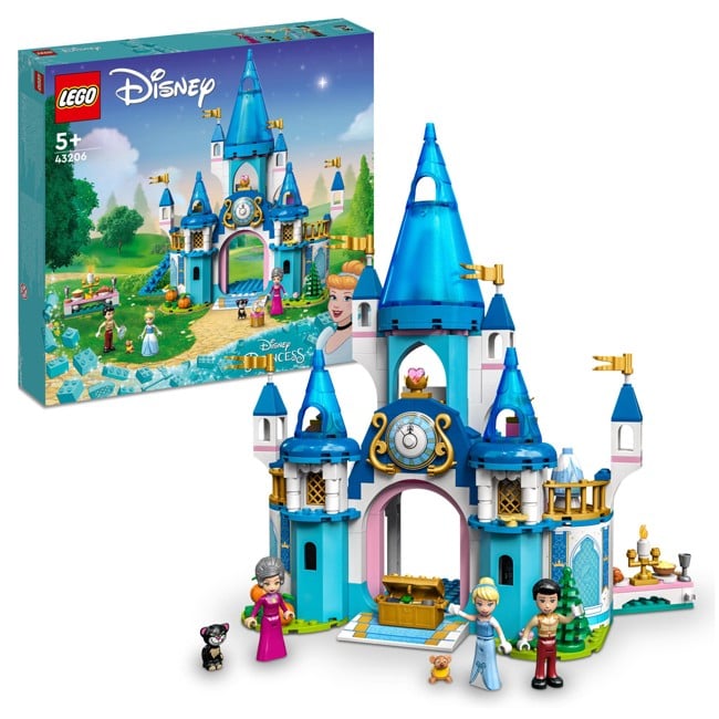 LEGO Disney Prinsesse - Tuhkimon ja prinssi Uljaan linna (43206)