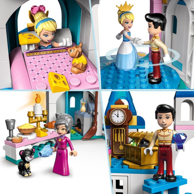 LEGO Disney Princess - Cinderella and Prince Charming's Castle (43206)