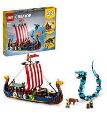 LEGO Creator - Vikingeskib og Midgårdsormen (31132)