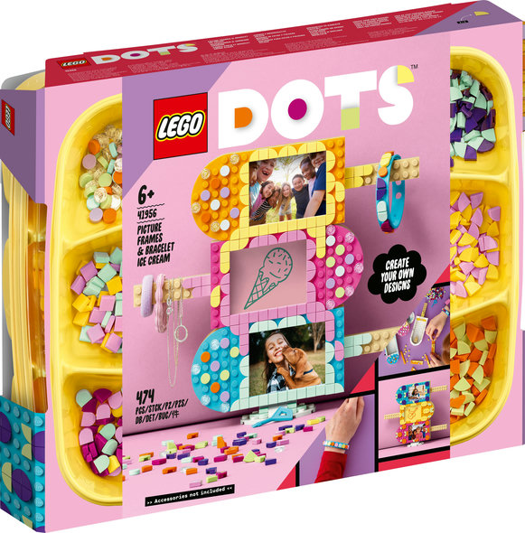 LEGO Dots - Ice Cream Picture Frames & Bracelet (41956)