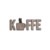 Minifabrikken - Letter KFFE + cup - Walnut (94028) thumbnail-1