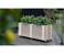 Living Outdoor - Plantekasse 120x40x43 cm - Trallelook - Med hjul - Wood thumbnail-8