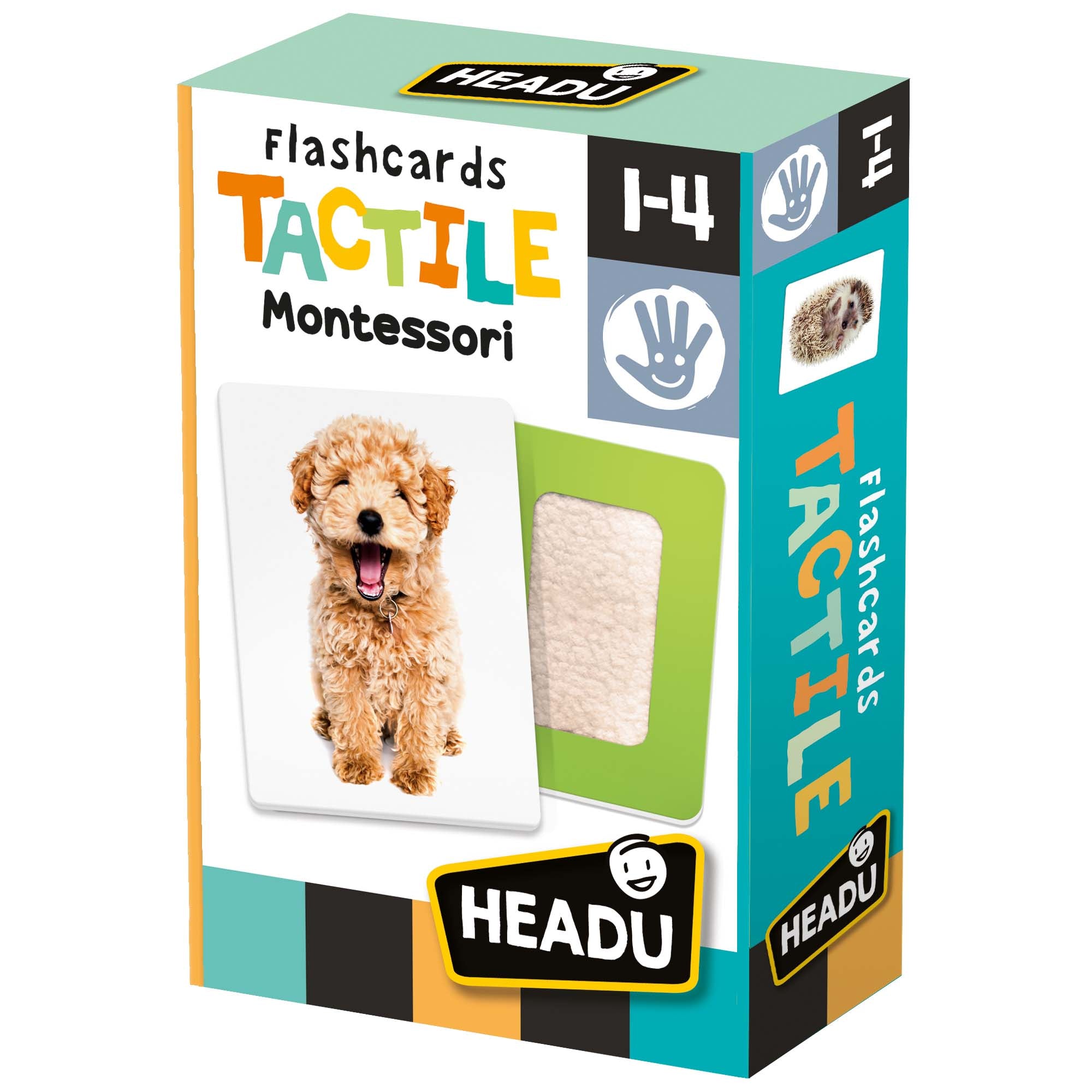 Headu - Flashcards Tactile Montessori (MU23738)
