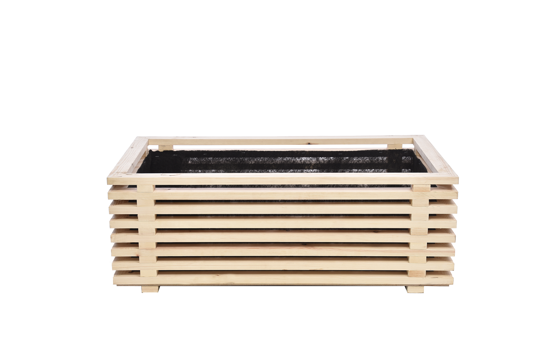Living Outdoor - Capillary Box 95x53x32,5 cm - with feet - Wood