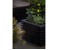 Living Outdoor - Plantekasse 53x53x32,5 cm - Trallelook - Med fødder - Sort thumbnail-10