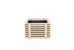 Living Outdoor - Plant Box 53x53x32,5 cm - with feet - Wood thumbnail-1