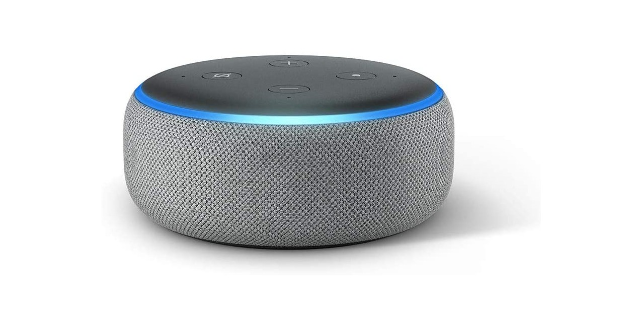 Amazon - Echo Dot 3 - 3rd Gen Smart speaker with Alexa - Grey