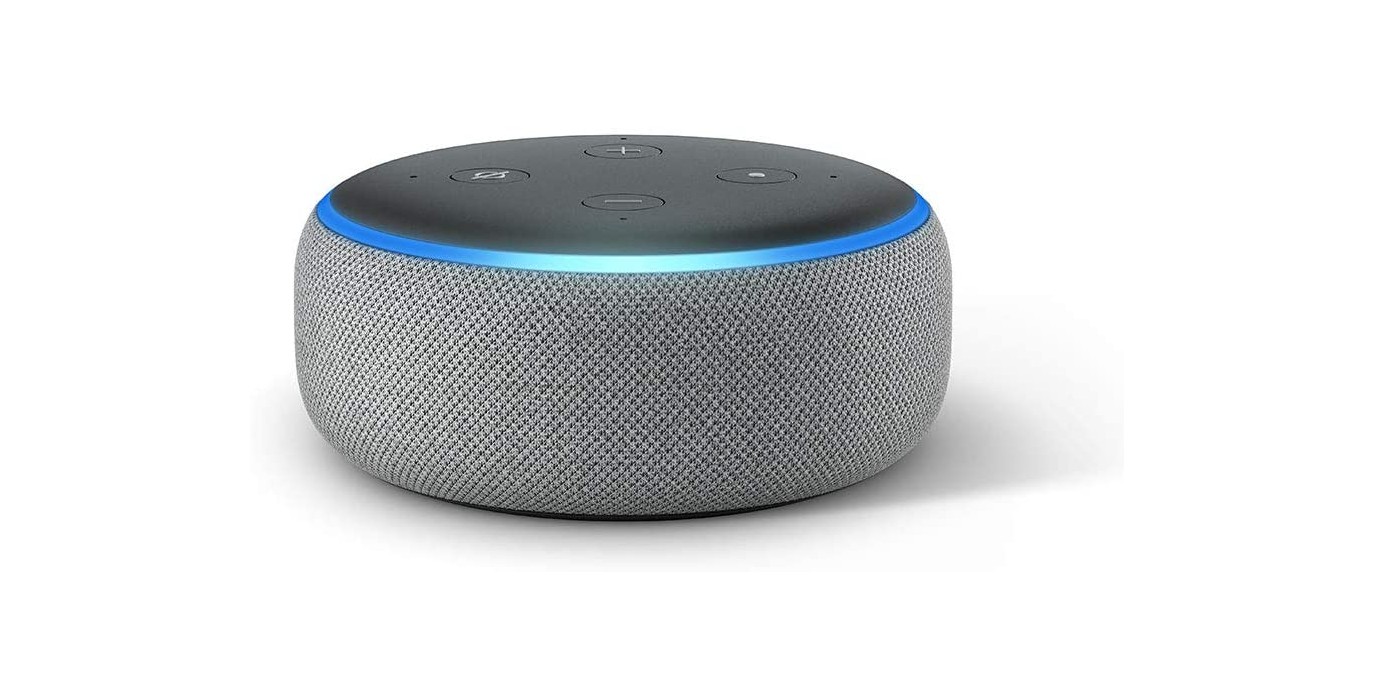 Amazon - Echo Dot 3 - 3rd Gen Smart speaker with Alexa - Grey