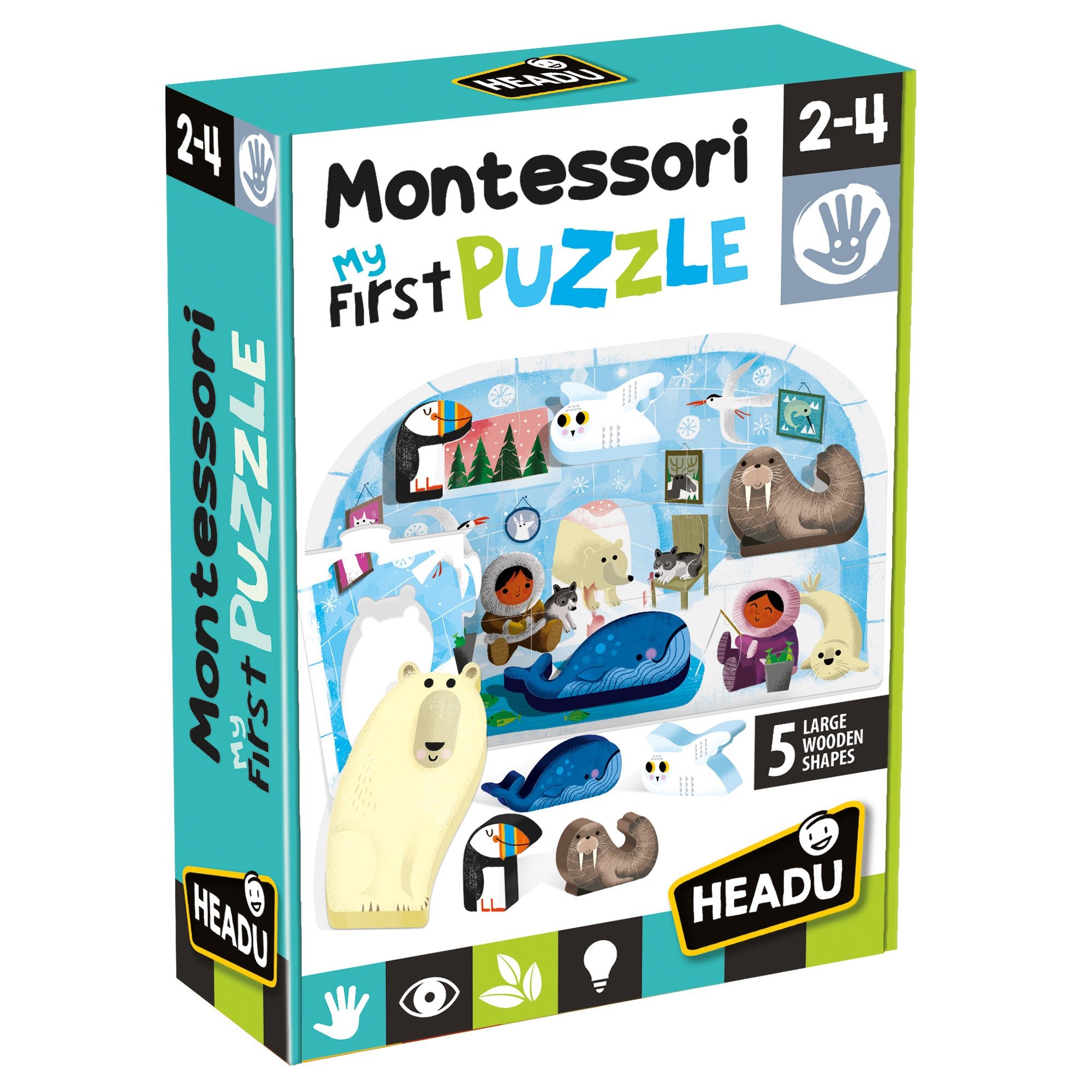 Headu My First Puzzle The Forest IT20133 Gioco Montessori