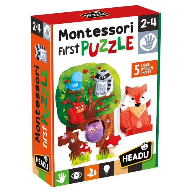 Headu - Montessori My first Puzzle - The Forest (IT20133)