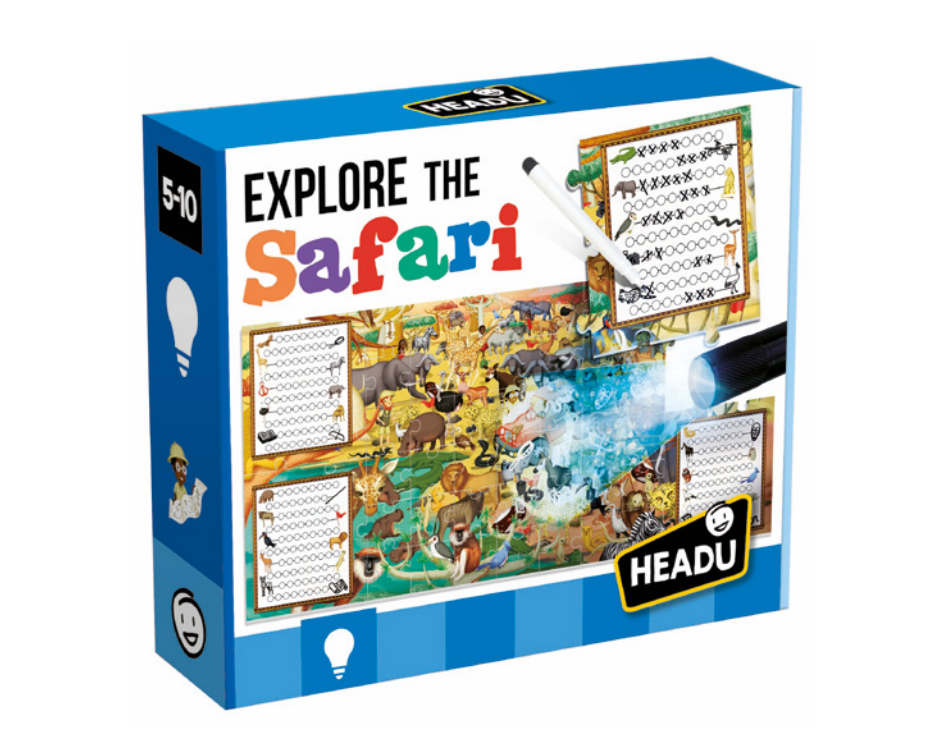 Headu  - Explore Puzzle - Safari (IT21420)