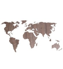 Minifabrikken - Worldmap M - Walnut (94067)