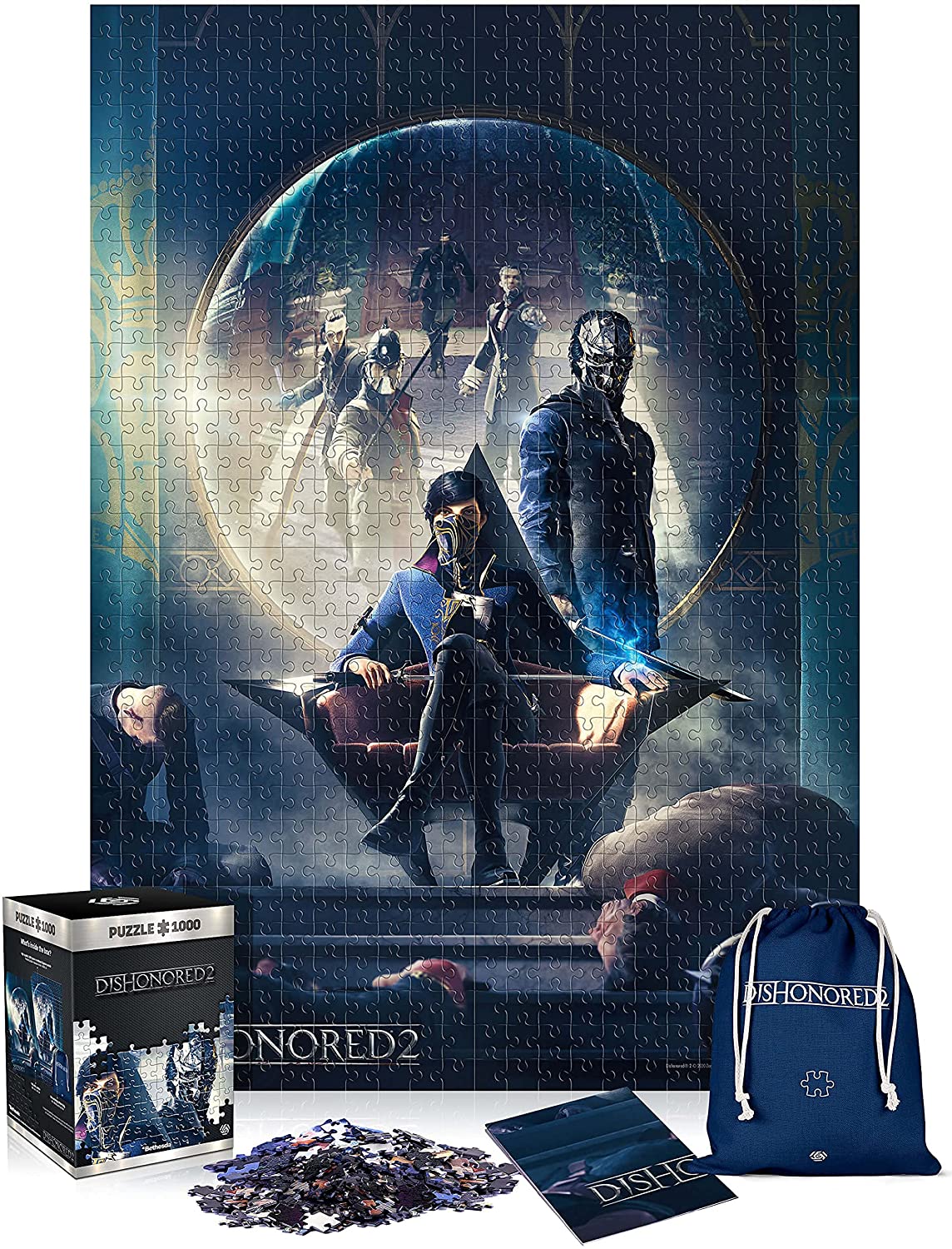 DISHONORED 2 THRONE PUZZLES 1000 pcs - Fan-shop