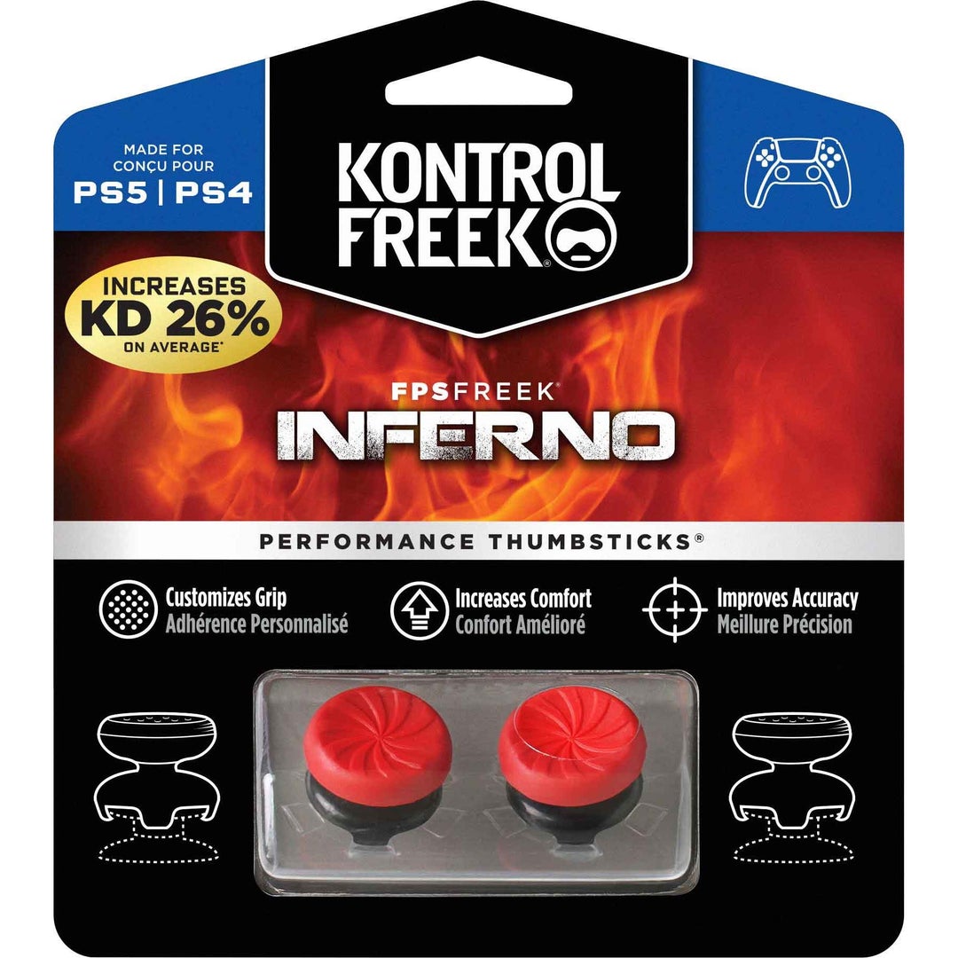 KontrolFreek - FPS Freek Inferno - PS5/PS4 (4 Prong) - Videospill og konsoller