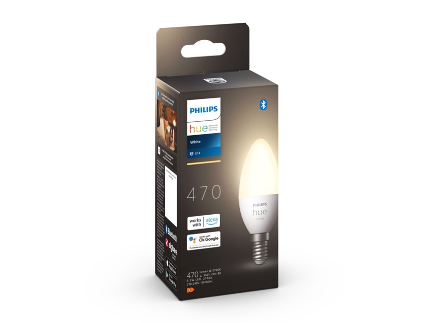 Buy Philips Hue - E14 Single pack - Warm White - Free shipping