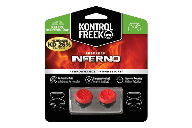 KontrolFreek - FPS Freek Inferno - XBX/XB1 (4 Prong) - Videospill og konsoller