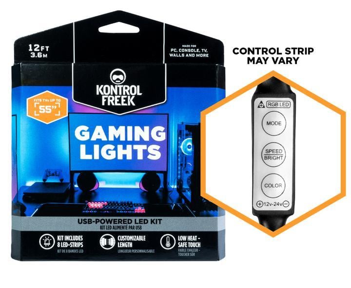 KontrolFreek - Gaming Lights - USB - Videospill og konsoller